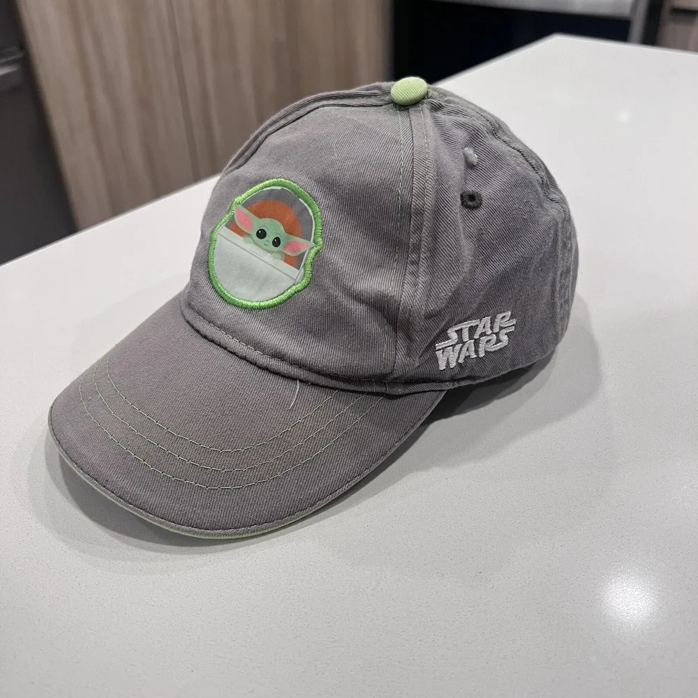 Star Wars baby Yoda Hat Cap‎ kids hat Mandalorian one size fits most Strap back
